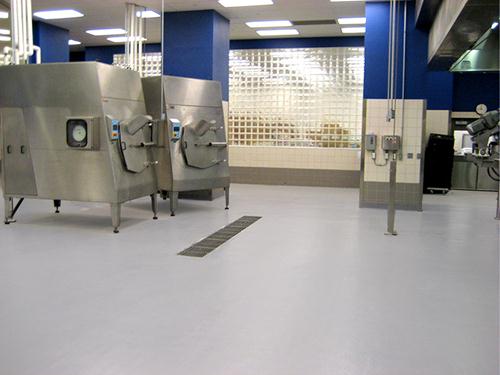 stonshield flooring in nutrition center
